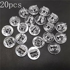 20pcs Transparent Plastic Cards Stand for Board Games Cards Display