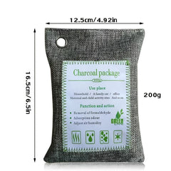 Bamboo Charcoal Air Purifying Bag for Car Home Office