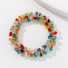 Colorful Crystal Headband Retro Hair Tie Hair Accessories