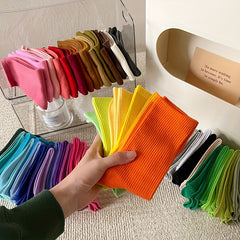 10 Pairs Women's Mid Tube Socks Comfy & Breathable Solid Color Stockings