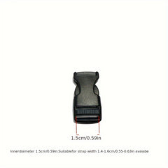 10pcs Heavy Duty Adjustable Release Buckles Inner Diameter 1.5-3.8