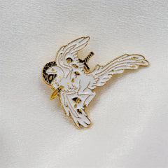 Cartoon Dinosaur Novelty Brooch for Men