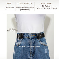 Colorful High Elastic Belt Women's Belt