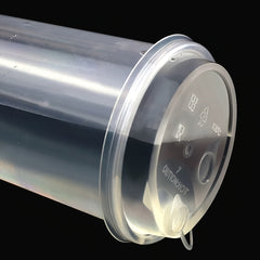 1000pcs Leak Proof Milk Tea Cup Lids 3 54in for Juice Drink Packaging
