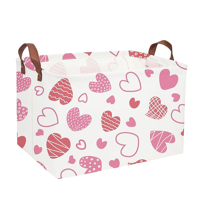 Pink Rectangular Mother's Basket & Baseball Father's Gift Basket