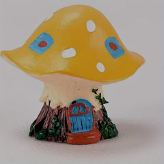 Fairy Tale Mushroom House Figurine Model