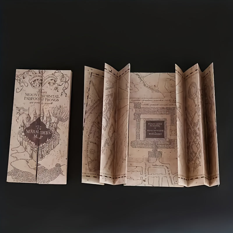 Plunderer Magic Treasure Map Poster