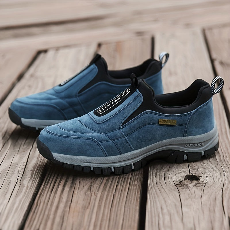 Men's Outdoor Slip On Hiking Sneakers Wear-resistant Non-Slip Shoes