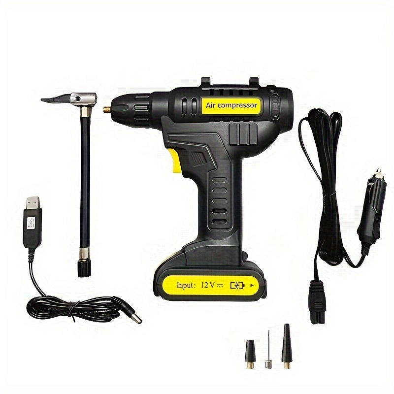 Portable Digital Air Compressor & Inflator for Tires