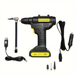 Portable Digital Air Compressor & Inflator for Tires
