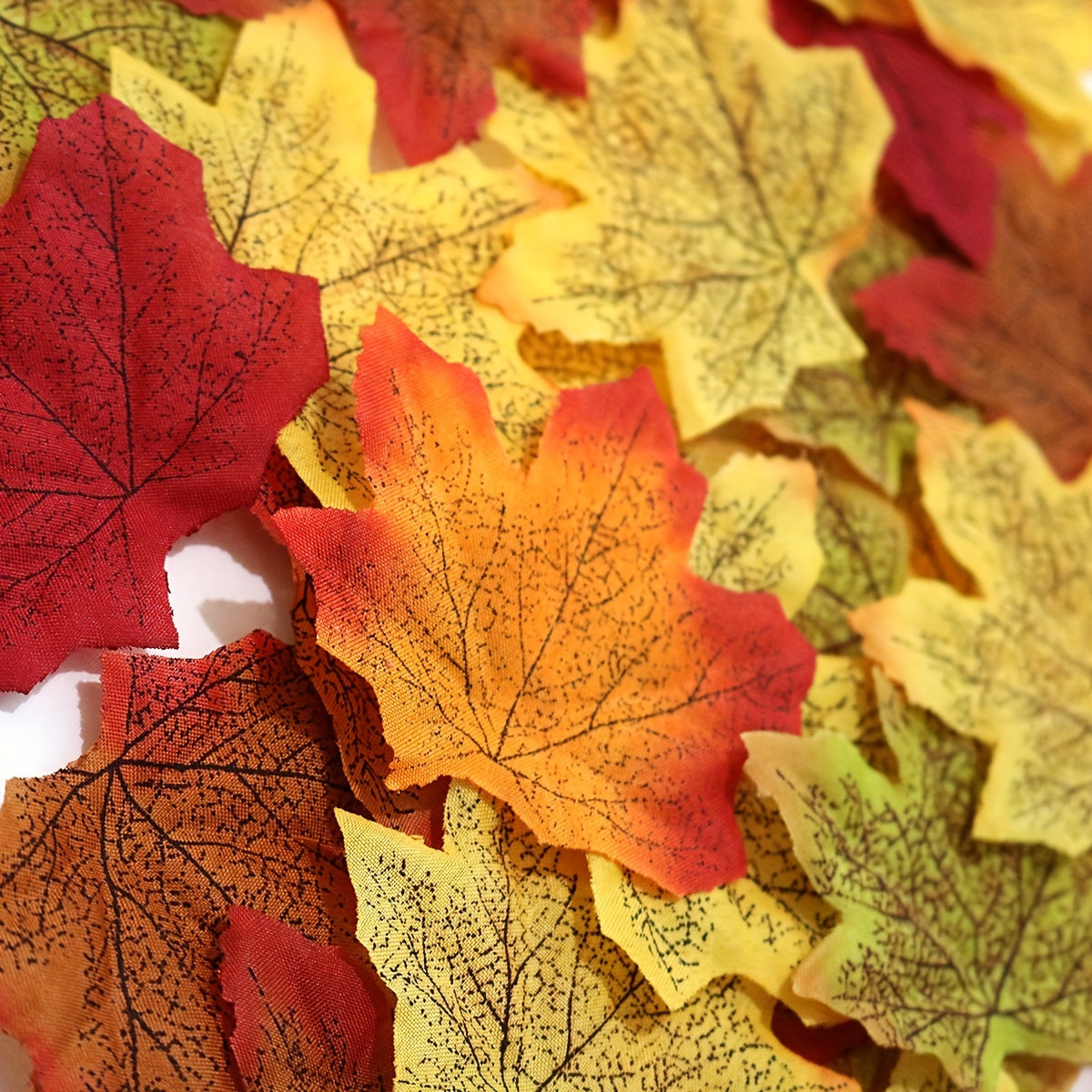Thanksgiving Decoration Cloth Art Maple Leaf for Party Props