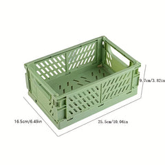 Durable Plastic Baskets for Shelf Storage - Pack of 1