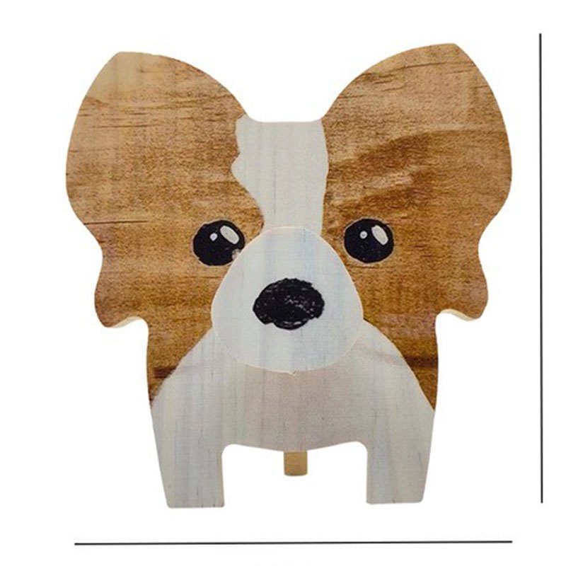 Pine Wood Animal Glasses Stand
