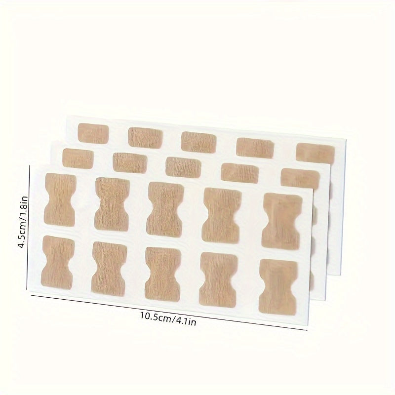50pcs Ingrown Toenail Corrector Stickers Glue Solution For Toe Nails