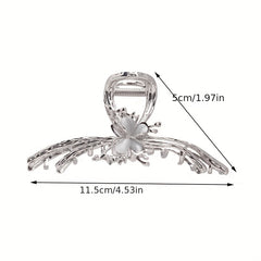 Opal Butterfly Hair Claw Back Head Clip Hair Accessory