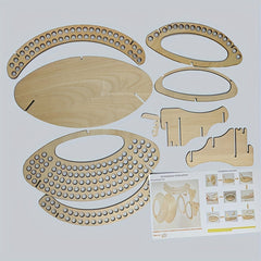 Wooden Pen Holder Display Rack Vertical Slot Pen Holder Home Office Storage Box