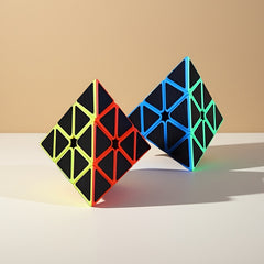 ABS Carbon Fiber Pyramid Puzzle Stress Relief Toy