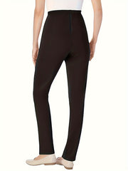  Women's Elastic Waist Trousers