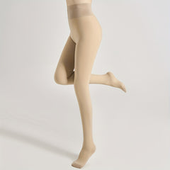Plush Lined High Waist Thermal Leggings Women's Stockings