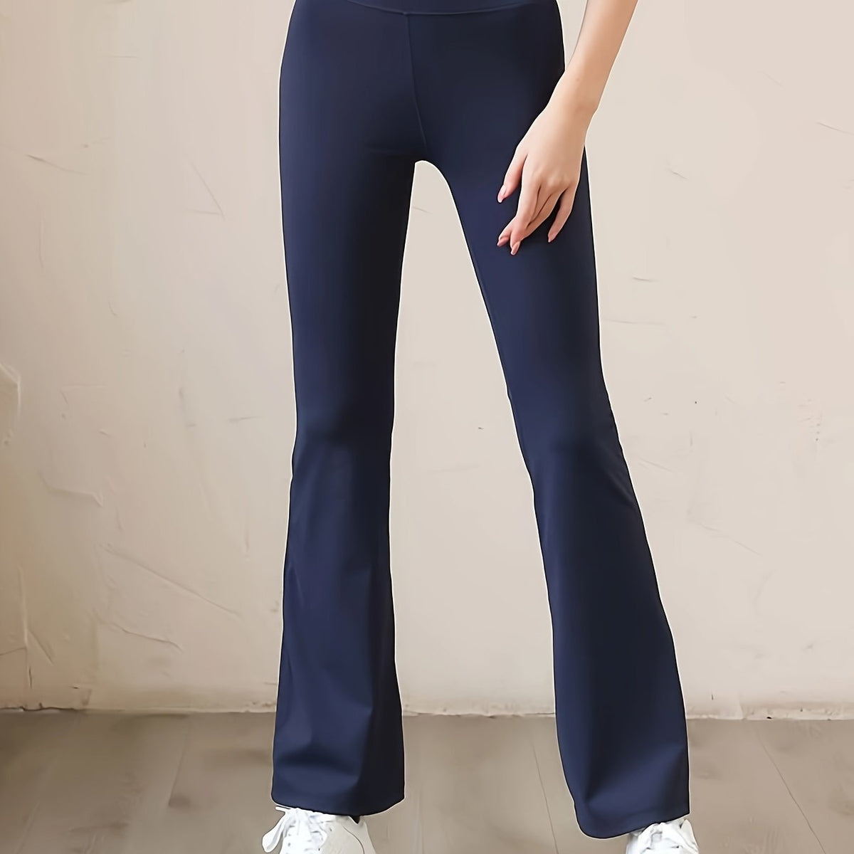 High Waist Flare Leg Yoga Pants Activewear