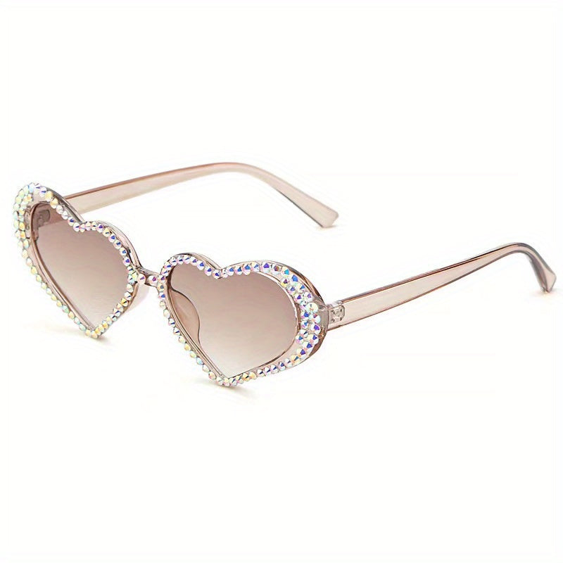 Men's Heart Shaped Sunglasses for Street Photography Party