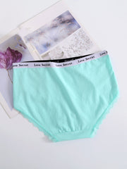 6-Pack Women's Plus Size Casual Underwear Set, Medium Stretch Full Briefs