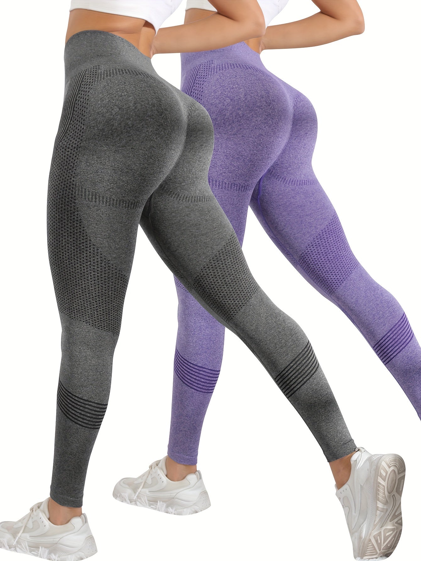 High Waist Stretchy Yoga Leggings Fitness Workout Gym Pants