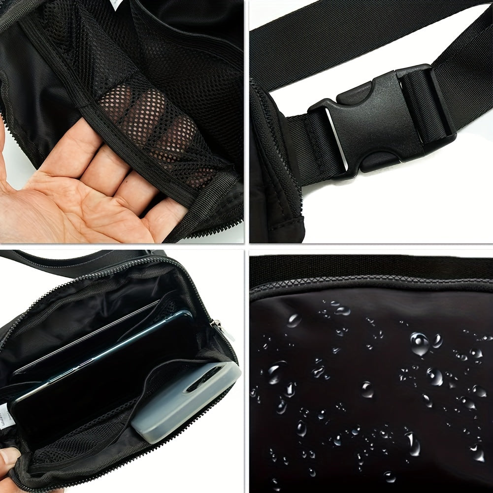 Durable Nylon Chest Bag Waterproof Fanny Pack