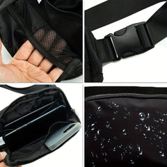 Durable Nylon Chest Bag Waterproof Fanny Pack