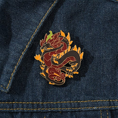 Dragon Brooch Creative Design Jewelry