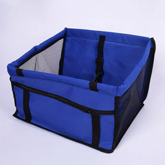 Portable Pet Car Booster Seat for Comfort & Safety
