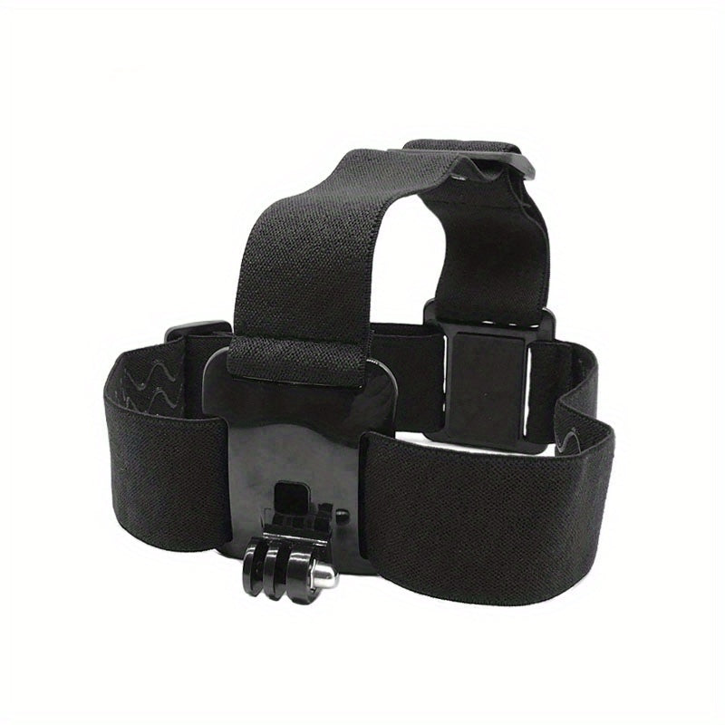 Adjustable Head Strap for Action Camera - Secure and Comfortable Mount