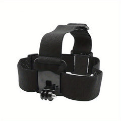 Adjustable Head Strap for Action Camera - Secure and Comfortable Mount