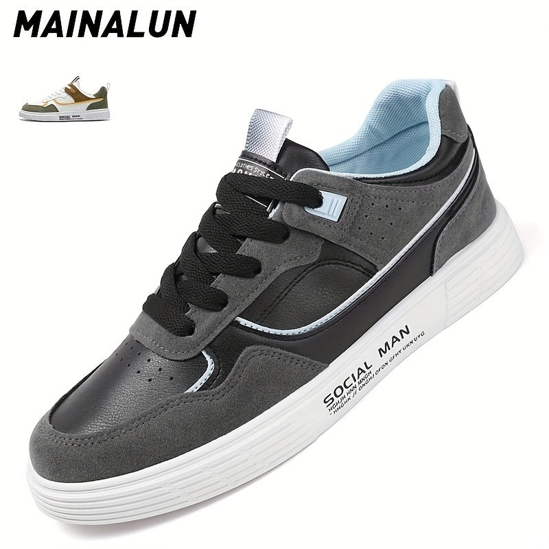 Men's Block Skate Shoes Non Slip Sneakers Men's Footwear