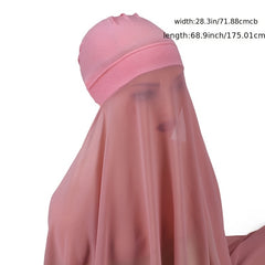 Chiffon Scarf Head Hijab Wrap Solid Shawls For Women