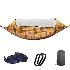 Quick-opening Mosquito Net Hammock Nylon Cloth Camping Hammock