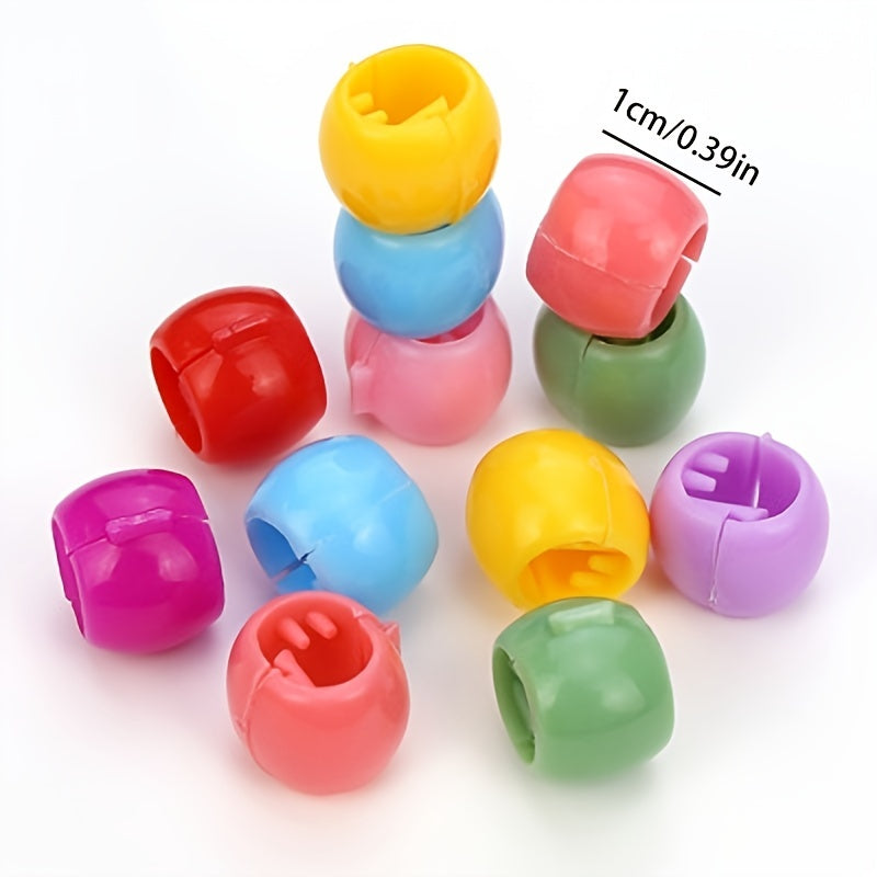 Mini Rainbow Hair Clips Small Plastic Hair Claw Clips Hair Accessories for Women