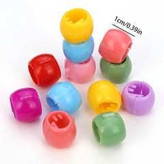 Mini Rainbow Hair Clips Small Plastic Hair Claw Clips Hair Accessories for Women