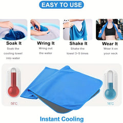 Portable Quick Drying Sports Towel for Men and Women