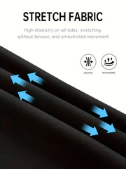 Men's Quick Drying Compression Boxer Shorts for Sports