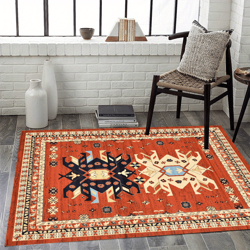 Geometric Tribal Area Rug for Home Decor
