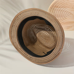 British Summer Men's Sun Hat Sun Protection Casual Top Hat