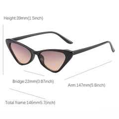 Cat Eye Sunglasses Vintage Ladies Stylish Sunglasses For Women UV400
