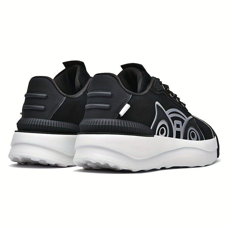 Men's Vintage Sneakers Comfy Non Slip Lace Up Street Shoes