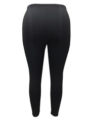  Gothic Skull Print High Rise Leggings