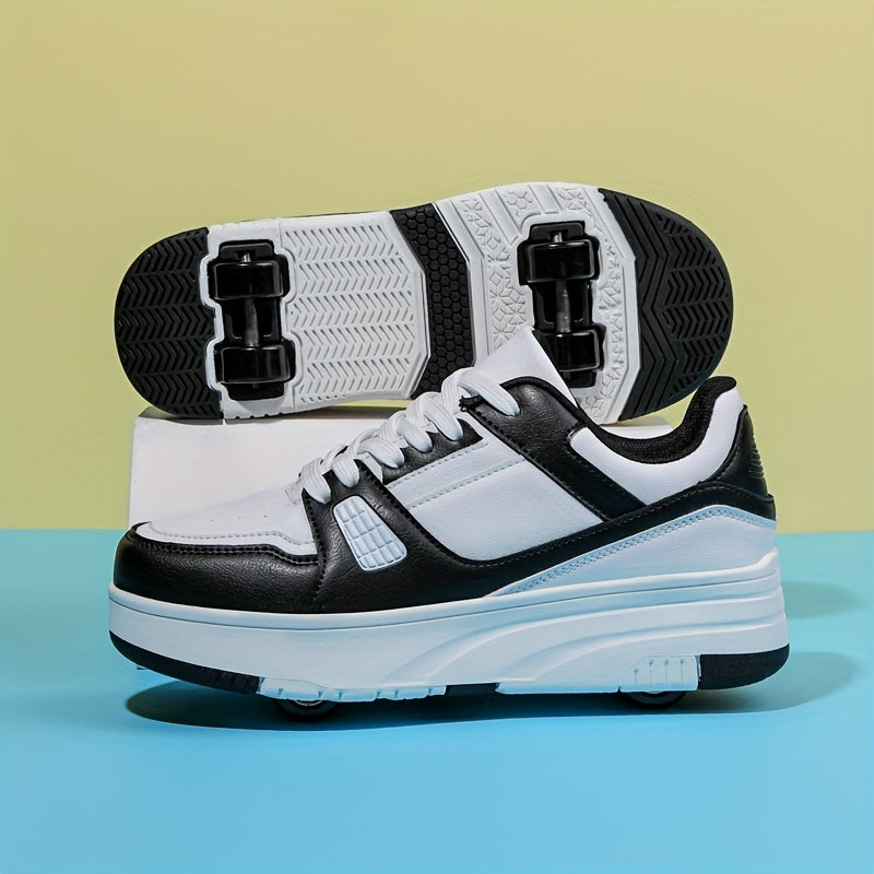 Girl's Roller Shoes Skate Sneakers For Kids