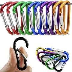 Outdoor Safety Spring Mountaineering Buckle LED Light Hook