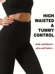 Fleece Lined Leggings High Waisted Tummy Control Yoga Pants