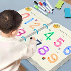 Educational Drawing Workbook with 4 Pens - Enhances Skills