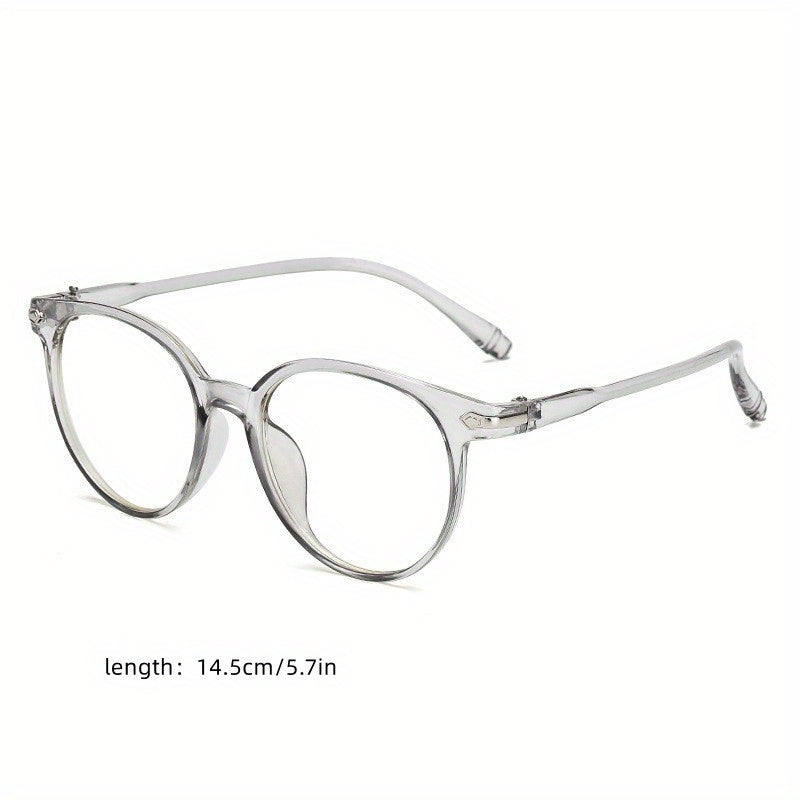 Round Anti Light Glasses For Women Men Students